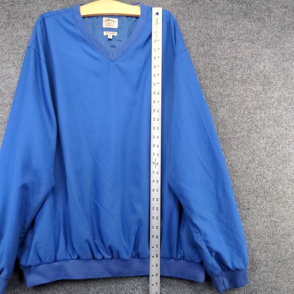Callaway Golf Sport Men's Outerwear Jacket Blue XL Pullover Brushed Microfiber - Picture 11 of 13
